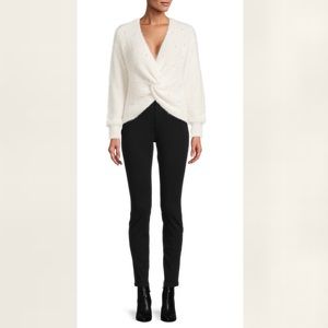 COPY - Crisscross Beaded Detail Sweater